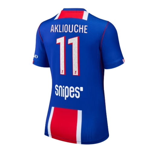 Billige Fotballdrakt Paris Saint-Germain Maghnes Akliouche #11 Replika Hjemmedrakt Dame 2026-27 Kortermet Billige Fotballdrakt Paris Saint-Germain Maghnes Akliouche #11 Replika Hjemmedrakt Dame 2026-27 Kortermet